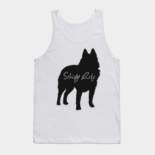 Schipperke Life Black Tank Top